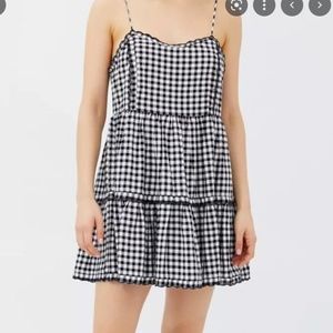 Checkered sun dress